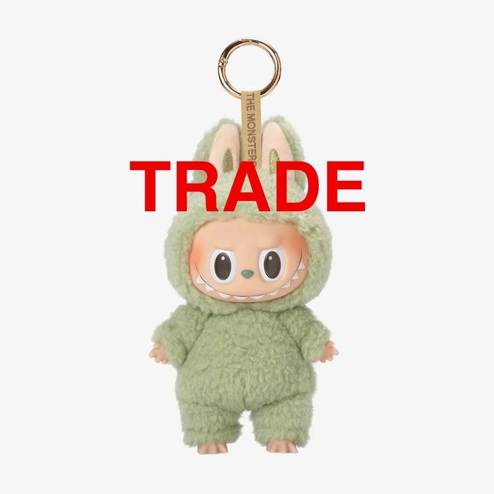 FOR TRADE Green Grape Labubu